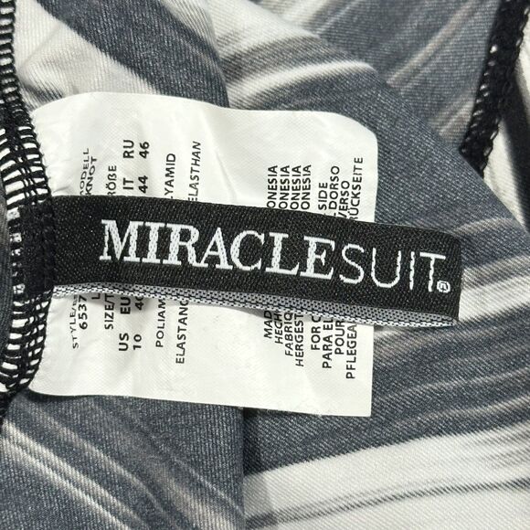 Miraclesuit Tankini Swimsuit Top‎ Womens 10 Love Knot Adjustable Straps Swimwear - Picture 11 of 15